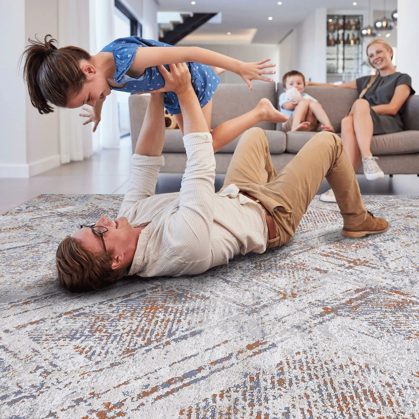 Payas - Geometric Area Rug by Unique Piece Furniture