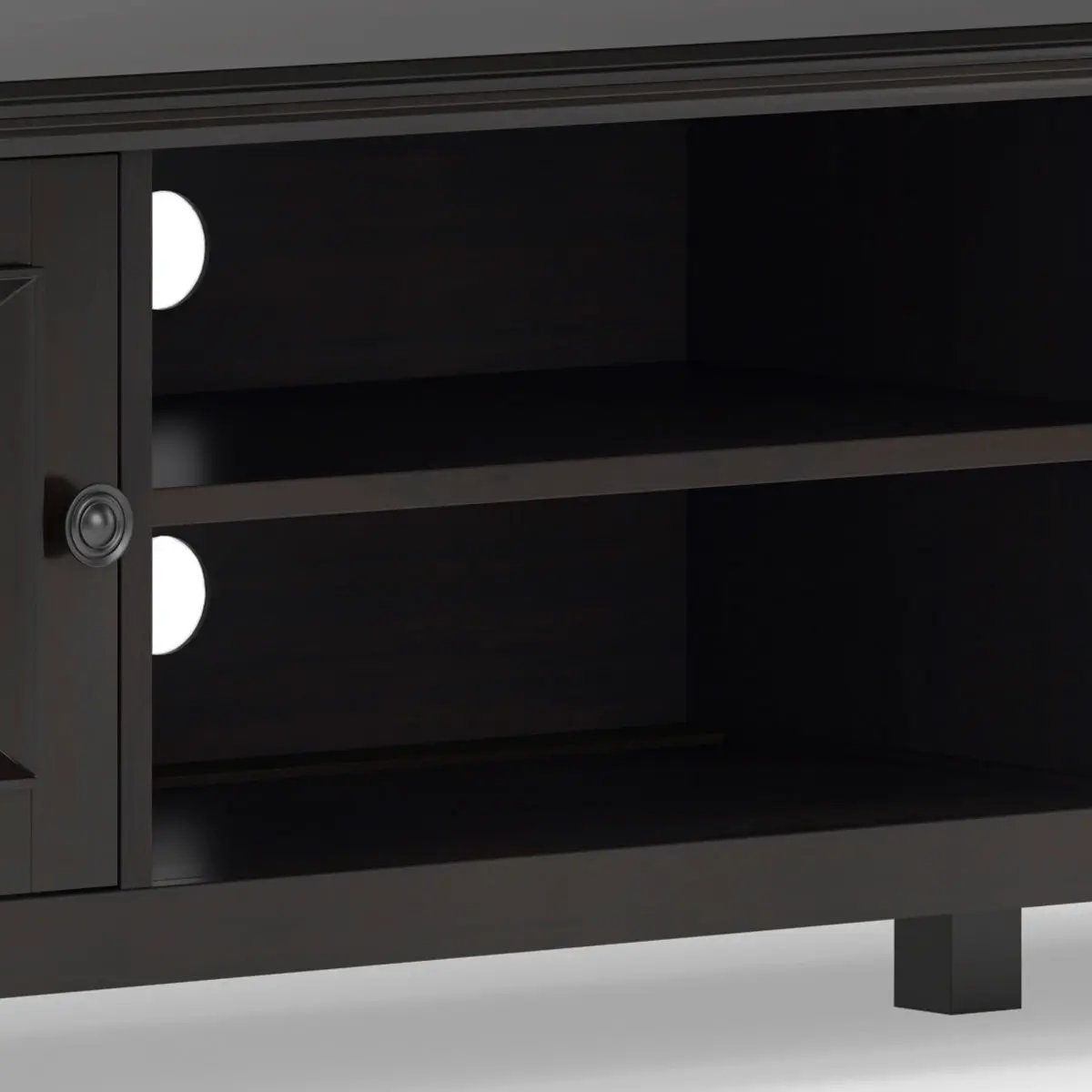 Amherst - Low TV Media Stand - Hickory Brown by Unique Piece Furniture