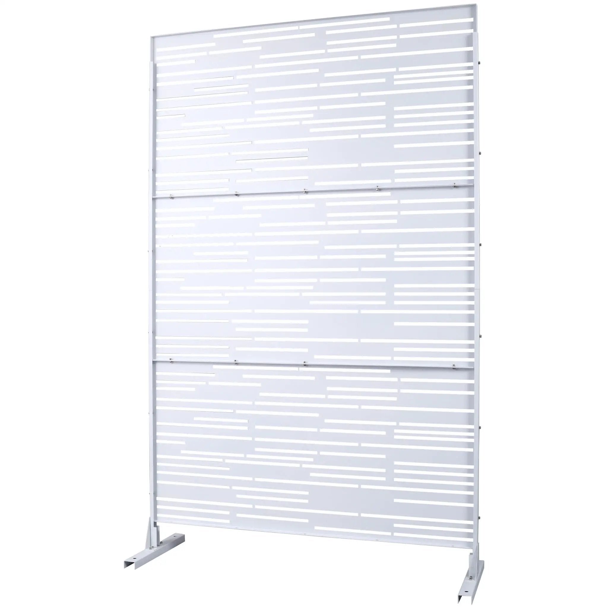 Outdoor & Indoor Freestanding Metal Privacy Screen by Unique Piece Furniture