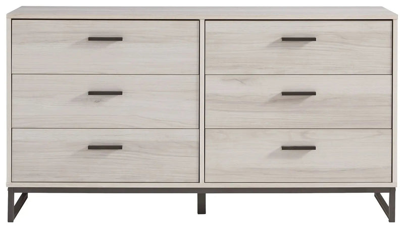 Socalle - Six Drawer Dresser by Unique Piece Furniture