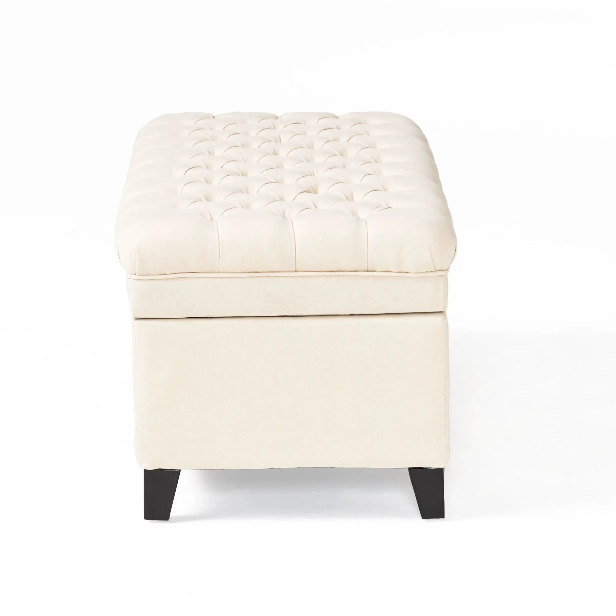 Juliana Storage Ottoman With Birch Legs by HouseOfZazla