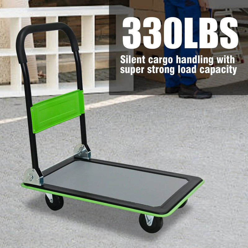 Flatbed Cart - 330lbs Heavy Duty Capacity Platform Hand Truck by HouseOfZazla