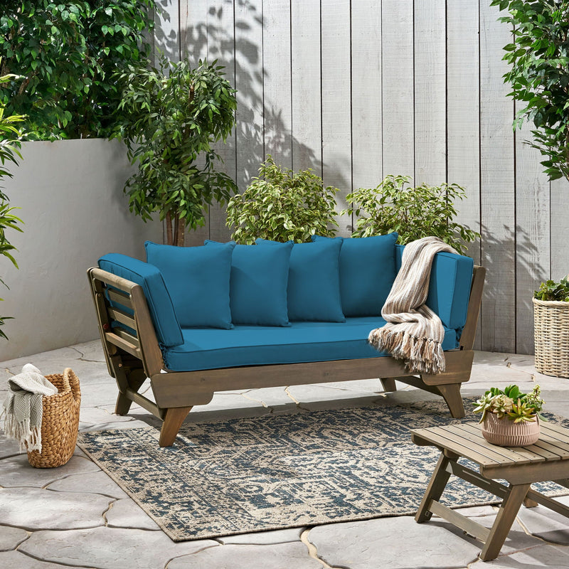 Ottavio Convertible Sofa Daybed With Water Resistant Cushions by HouseOfZazla