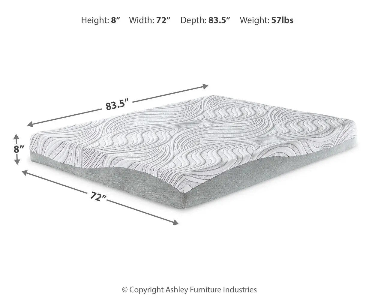 Essentials - Firm Mattress by Unique Piece Furniture