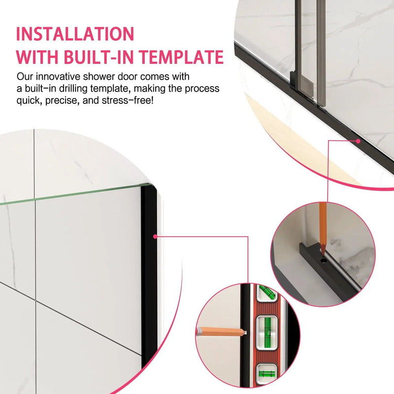 Semi-Frameless Sliding Shower Door by HouseOfZazla
