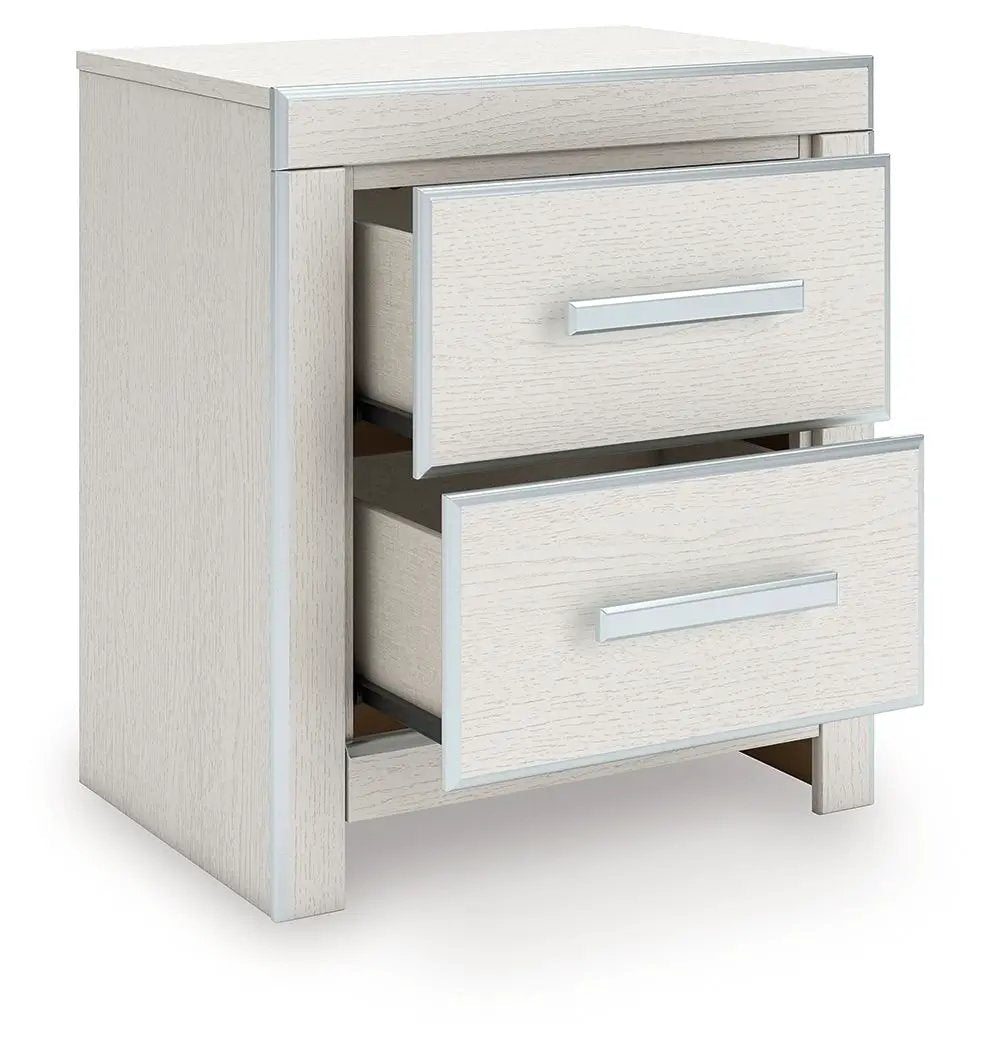 Zuraleus - Two Drawer Night Stand by Unique Piece Furniture