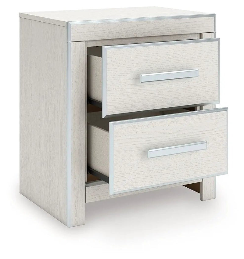 Zuraleus - Two Drawer Night Stand by Unique Piece Furniture