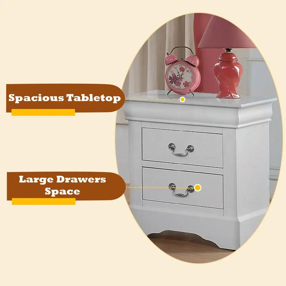 Louis Philippe III - Nightstand by Unique Piece Furniture