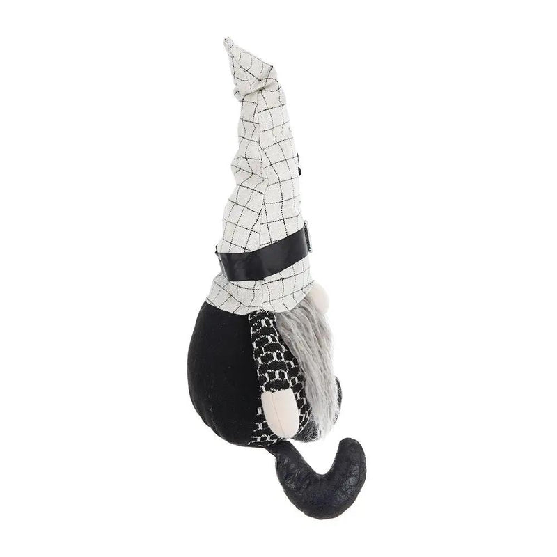 Sitting Gnome With Hat Spider, For Halloween Decor by HouseOfZazla