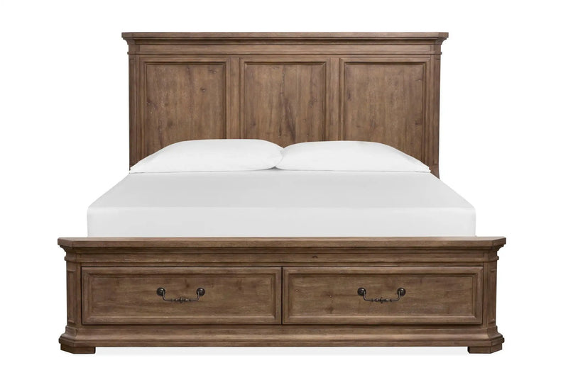 Adler Court - Panel Storage Bed by Unique Piece Furniture