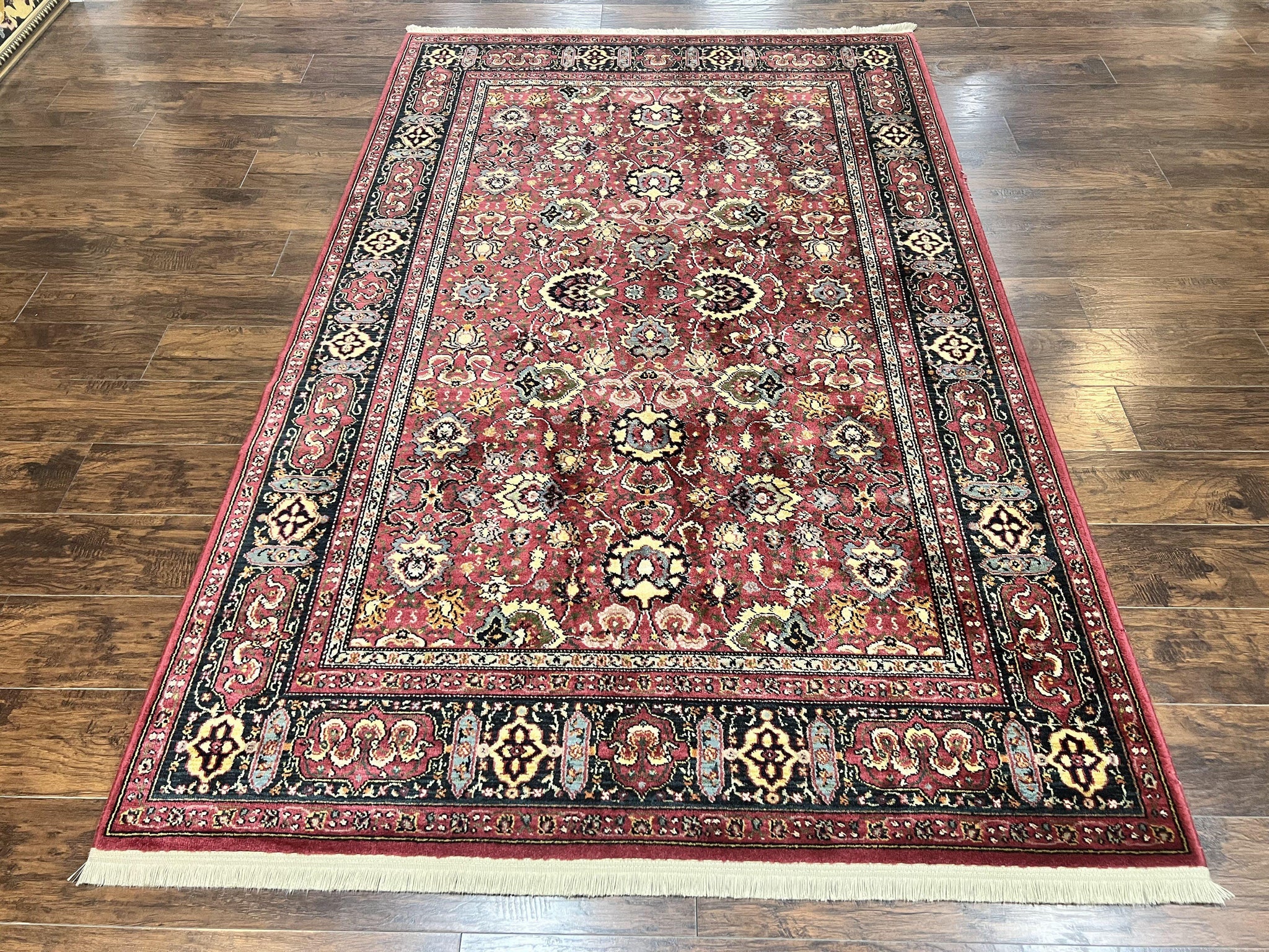 Karastan Rug 6x9, Williamsburg Herati #558, Wool Karastan Carpet, Vintage Karastan Persian Area Rug, Wool Pile by Jewel Rugs