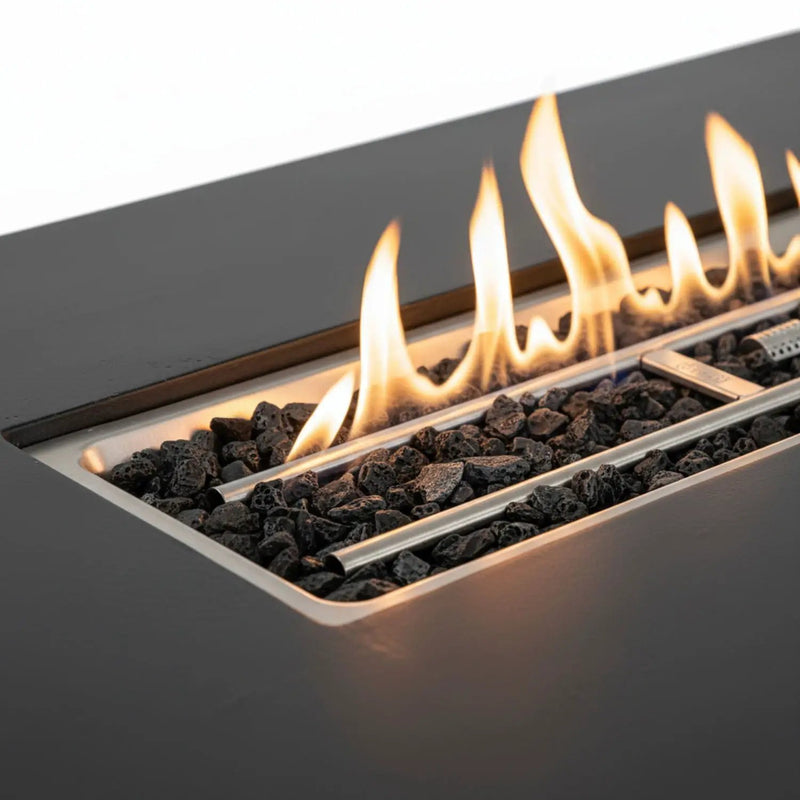 Propane / Natural Gas Fire Pit Table, 50,000 BTU - Charcoal by HouseOfZazla