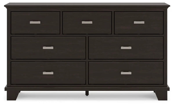 Covetown - Dresser - Dark Brown