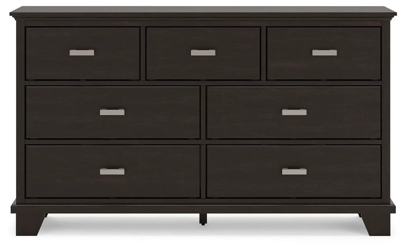 Covetown - Dresser - Dark Brown by Unique Piece Furniture