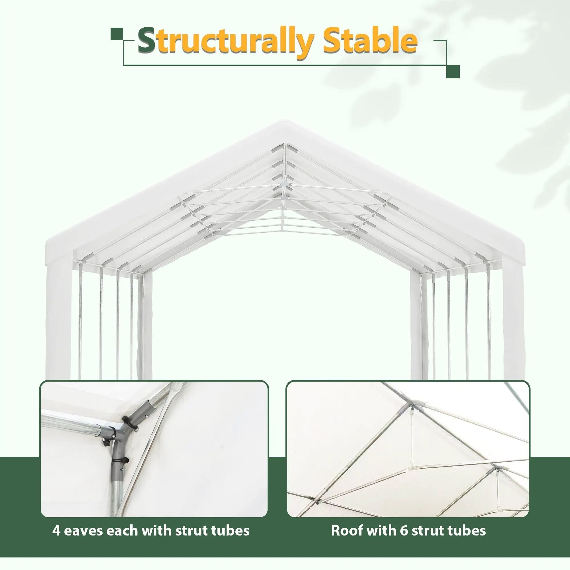 16x32 Ft Party Tent with Removable Sidewalls and Storage Bags by HouseOfZazla
