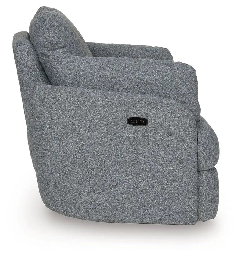 Alainmont Next-Gen Nuvella - Swivel Power Recliner by Unique Piece Furniture