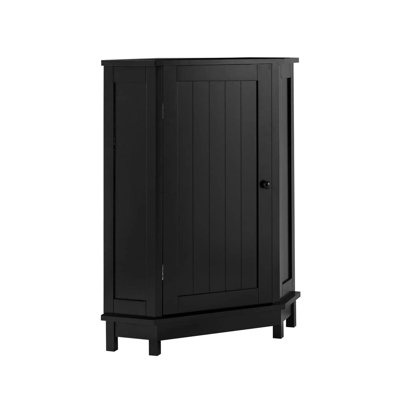 Bathroom Cabinet Triangle Corner Storage Cabinet With Adjustable Shelf Modern Style by HouseOfZazla