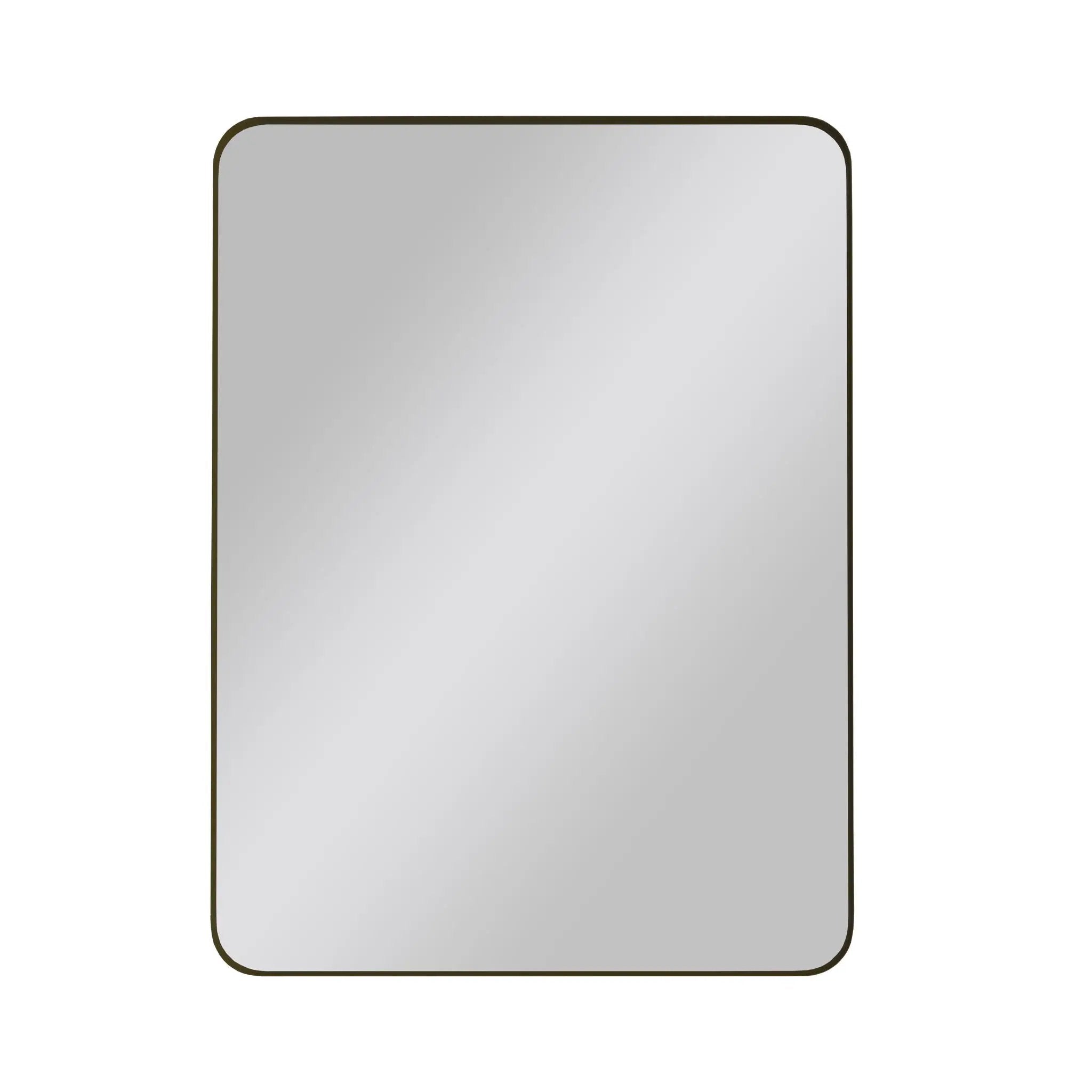 Wall Mirror Rectangular Mirror Metal Framed Mirror Vanity Mirror Dressing Mirror, For Bathroom, Living Room, Bedroom by Unique Piece Furniture