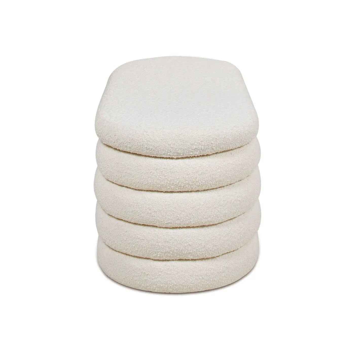 Fuji - Upholstered Oval Storage Bench by Unique Piece Furniture