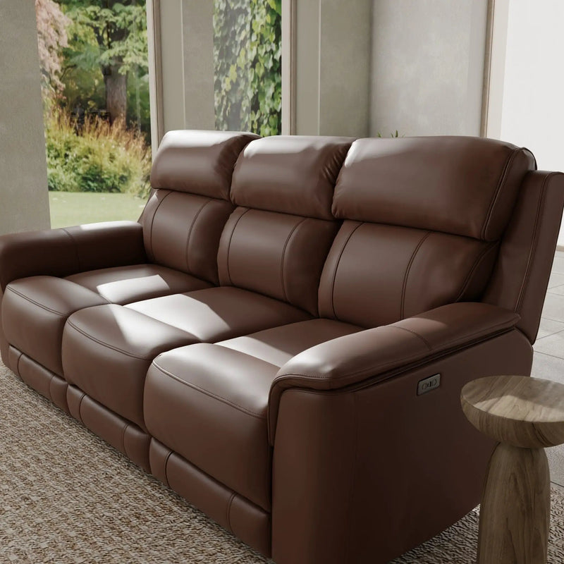 Oslo - Dual Power Reclining Sofa by Unique Piece Furniture