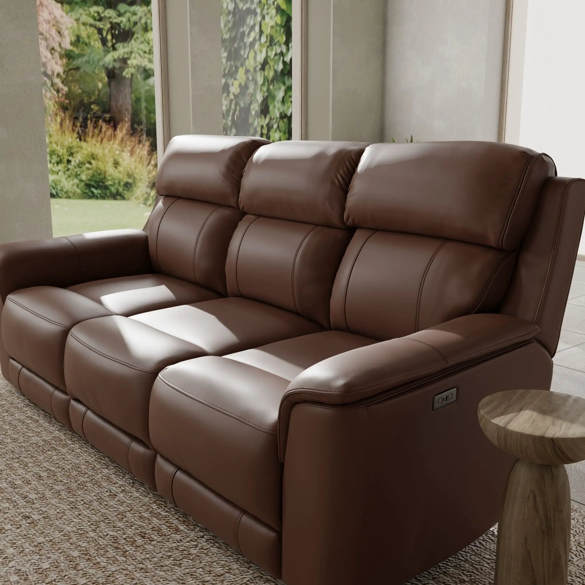 Oslo - Dual Power Reclining Sofa by HouseOfZazla