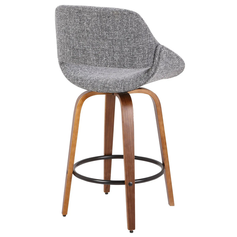 Fabrico - Mid Century Inviting Design Modern Counter Stool by HouseOfZazla