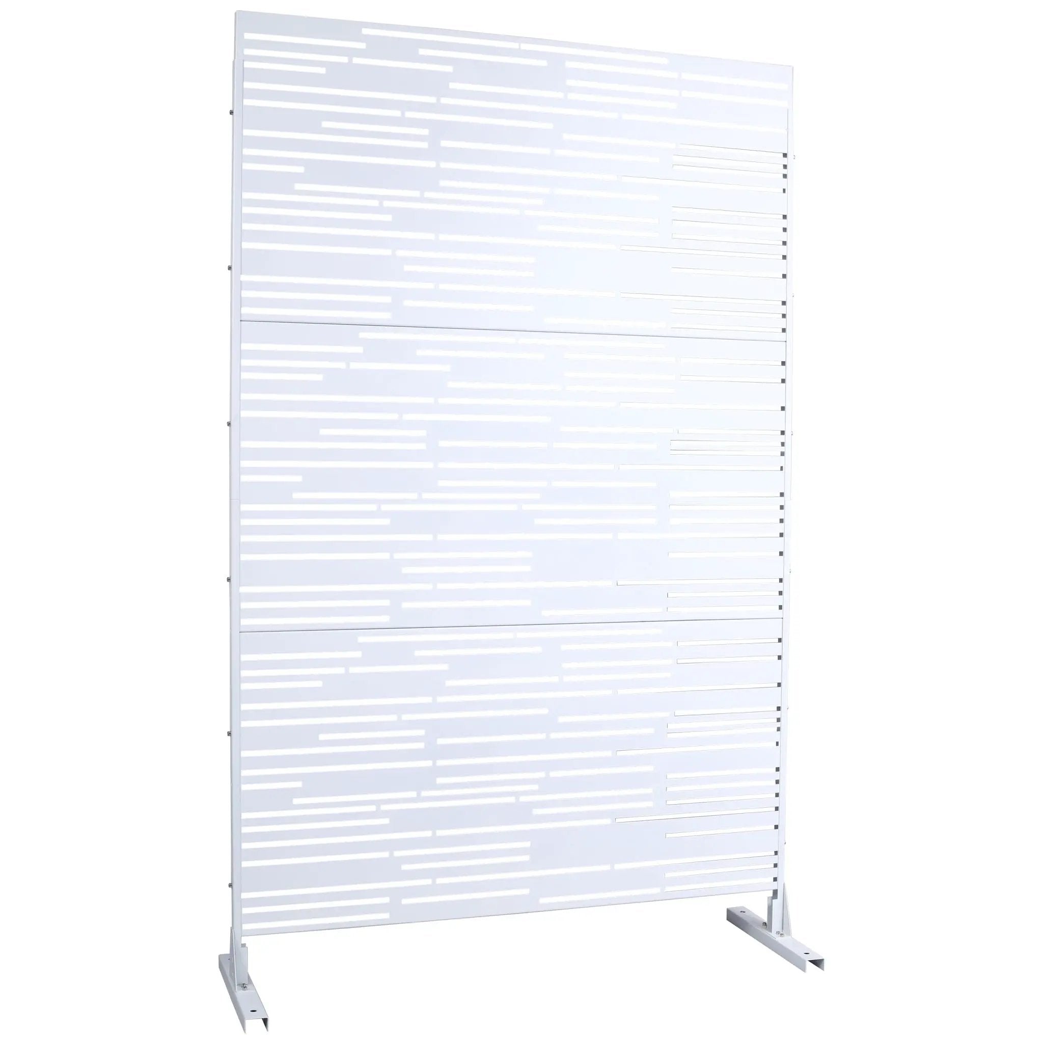 Outdoor & Indoor Freestanding Metal Privacy Screen by Unique Piece Furniture