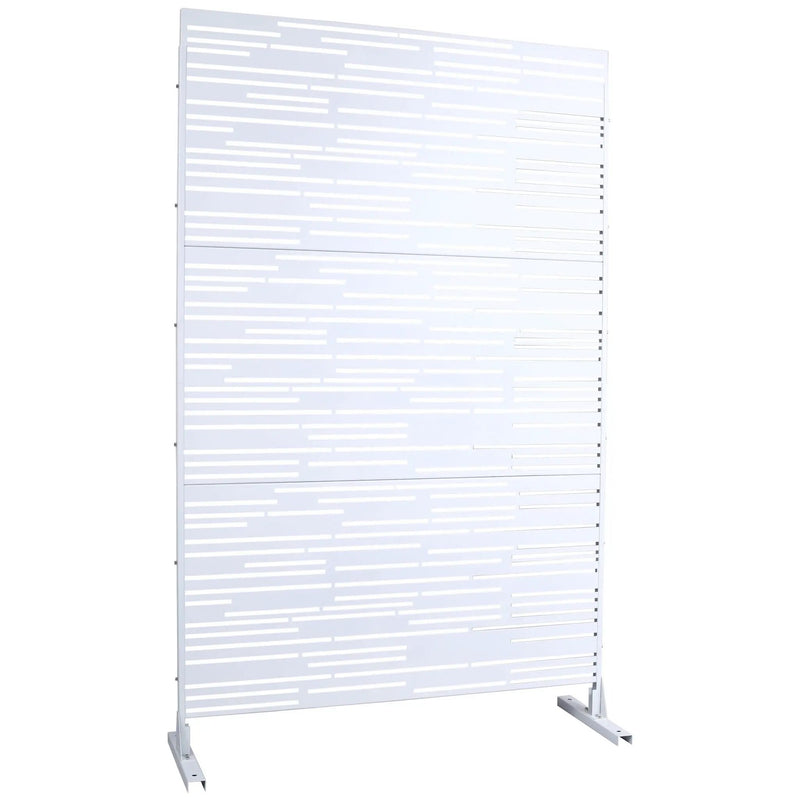 Outdoor & Indoor Freestanding Metal Privacy Screen by HouseOfZazla