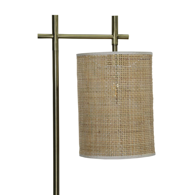 Brizo - Tall Corner Floor Lamp - Gold by HouseOfZazla