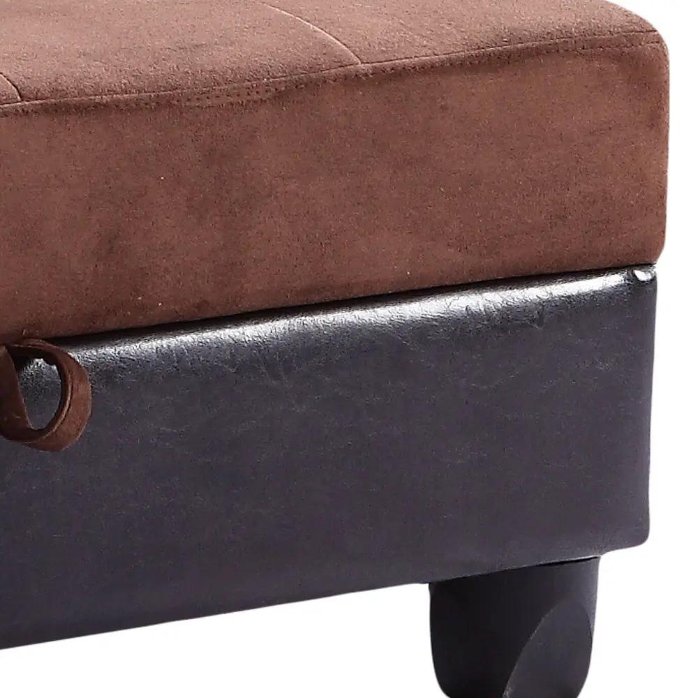Stylish Storage Contemporary Ottoman by Unique Piece Furniture