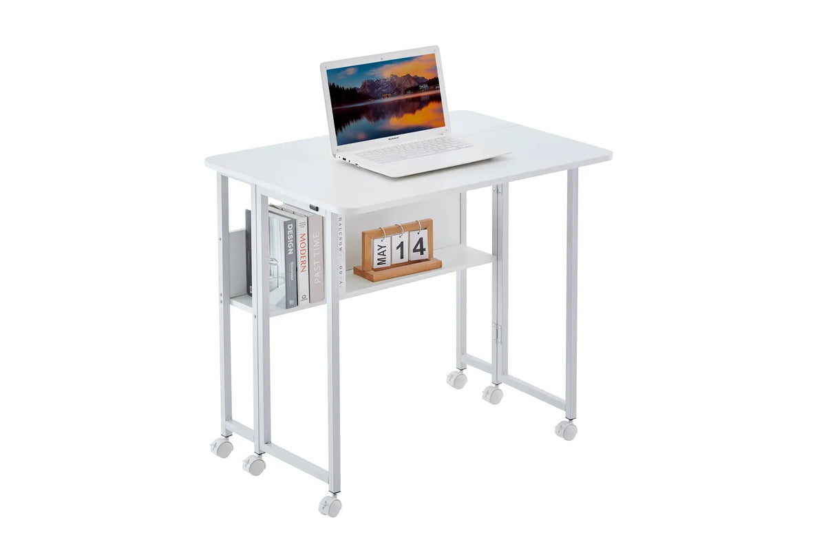Small Foldable Desk for Small Spaces by HouseOfZazla
