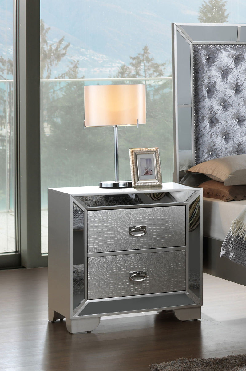 Contemporary Nightstand With Versatility by HouseOfZazla