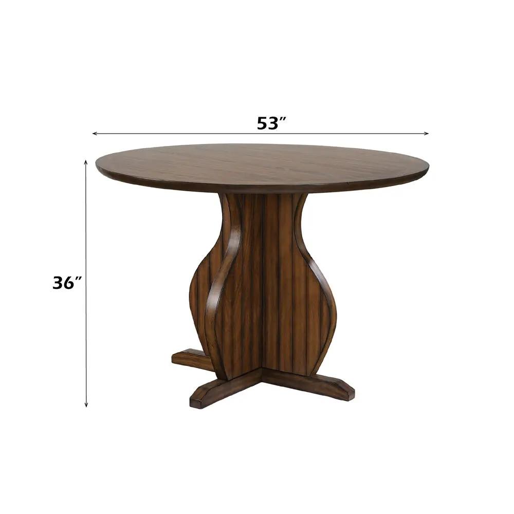 Maurice - Counter Height Table - Oak by Unique Piece Furniture