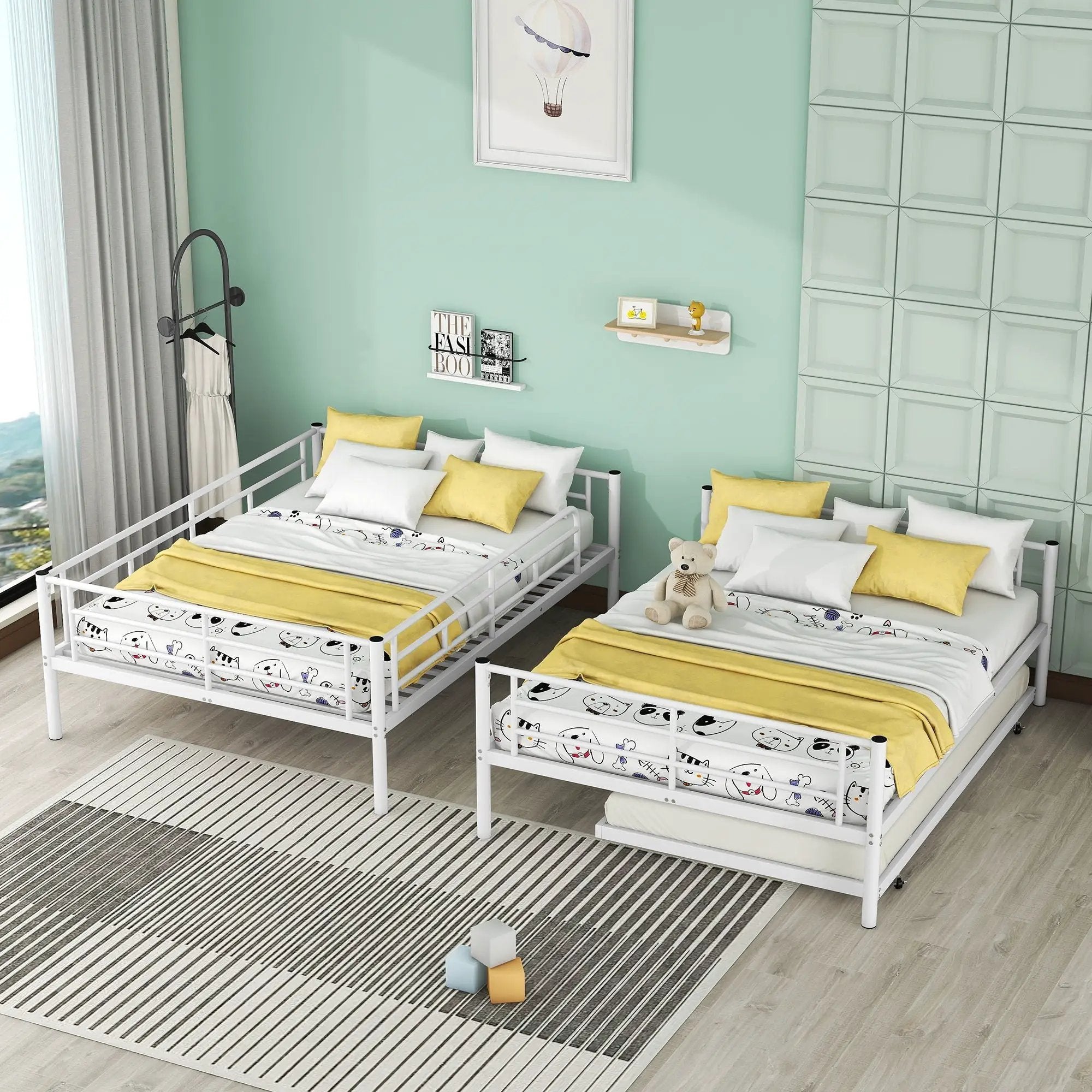 Steel Construction Bunk Bed by HouseOfZazla