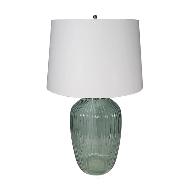 Handcrafted Art Glass Table Lamp