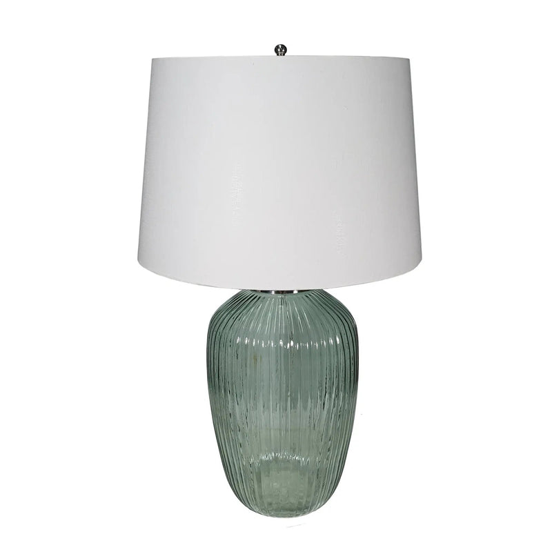Handcrafted Art Glass Table Lamp by HouseOfZazla