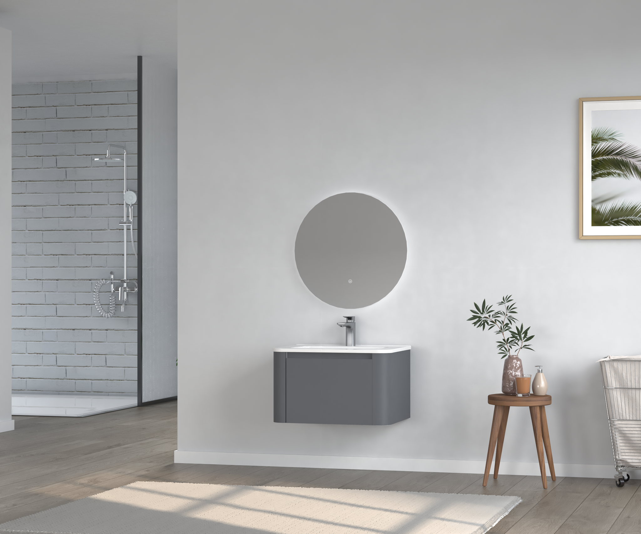 24" Wall-Mounted Bathroom Vanity by HouseOfZazla