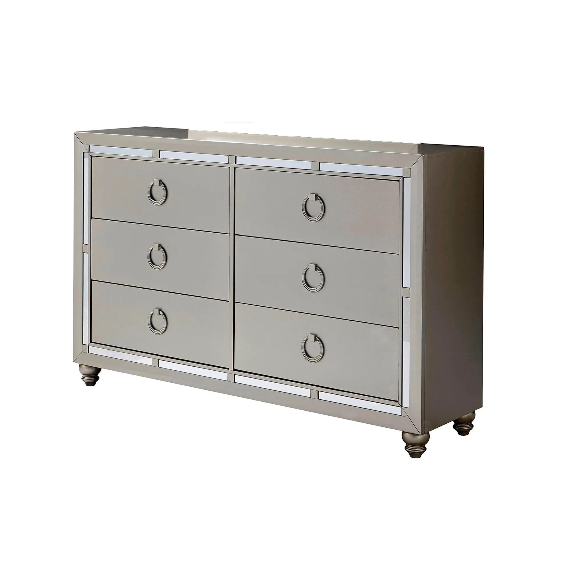 Chloe - Dresser - Gemstone Silver by Unique Piece Furniture