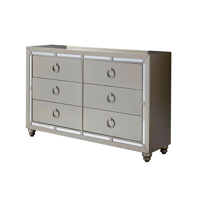 Chloe - Dresser - Gemstone Silver by Unique Piece Furniture