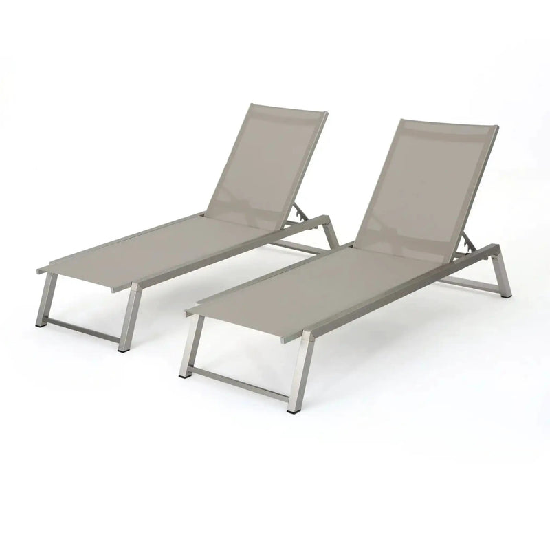 Myers Modern Chaise Lounge Set With Adjustable Back by HouseOfZazla