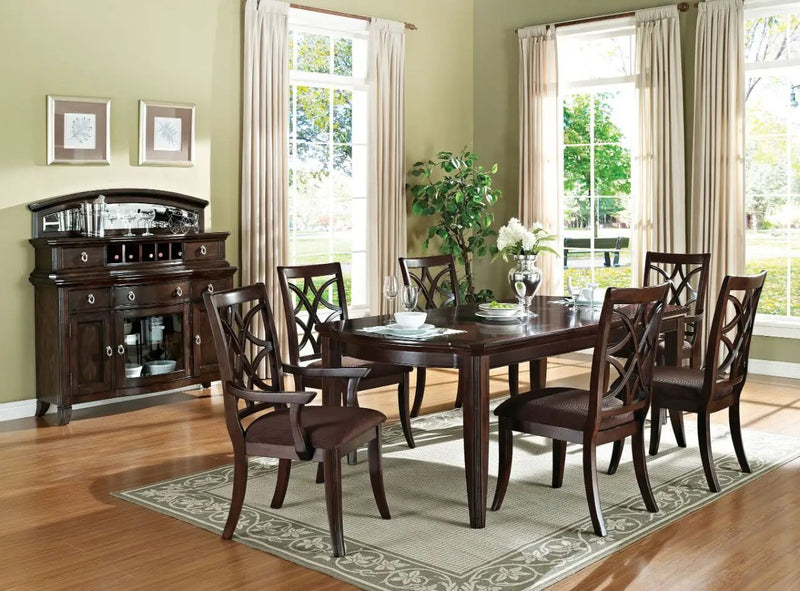 Keenan - Dining Table - Dark Walnut by Unique Piece Furniture