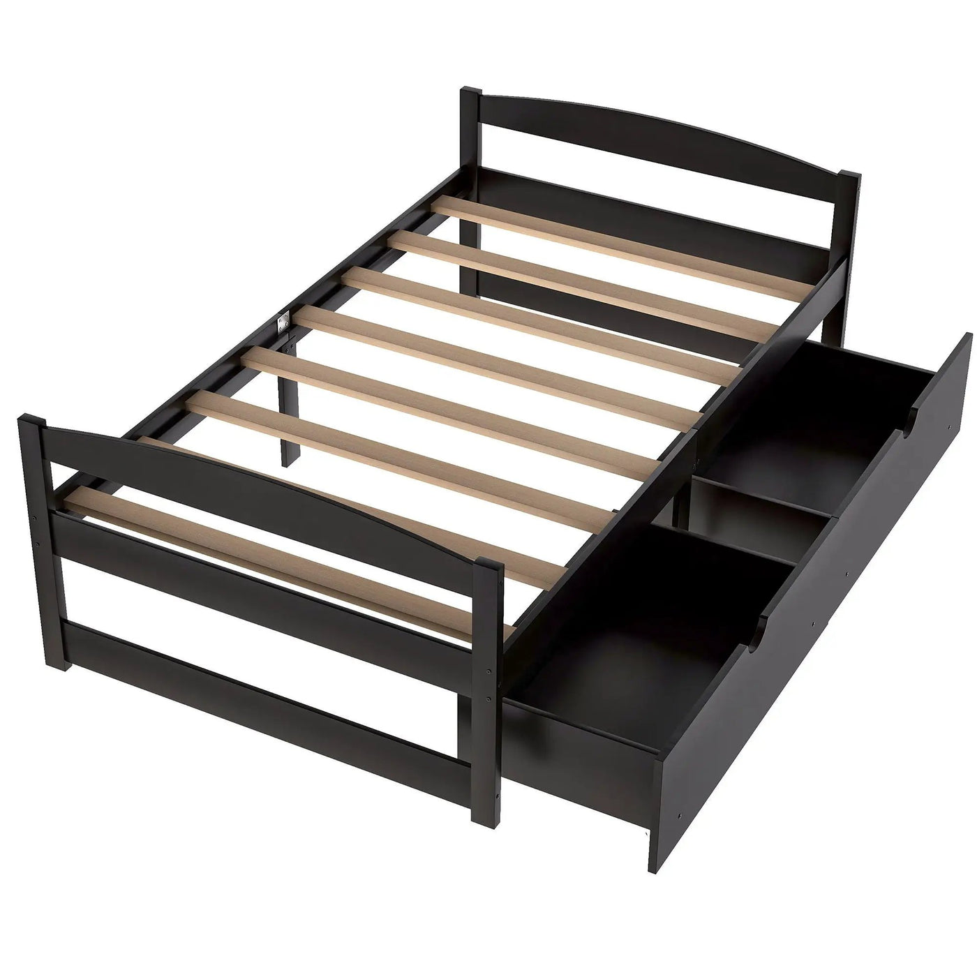 Platform Bed With 2 Drawers by HouseOfZazla