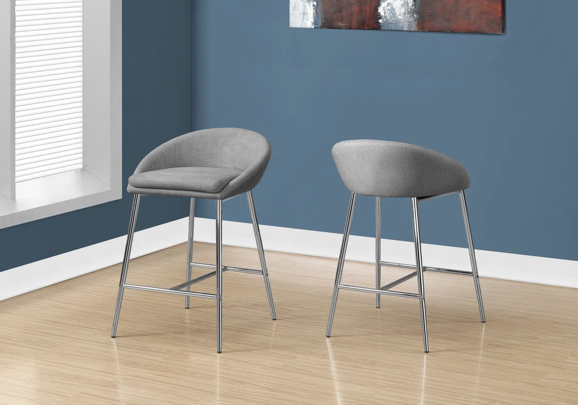 Swivel Stool Bar Height, Contemporary & Modern (Set of 2) by Unique Piece Furniture