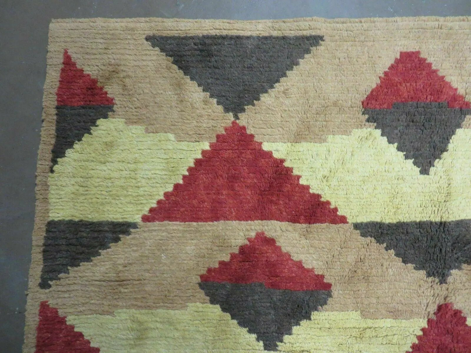6' X 8' Handmade Tibetan Nepal Chinese Wool Rug Art Deco Contemporary Modern by Jewel Rugs