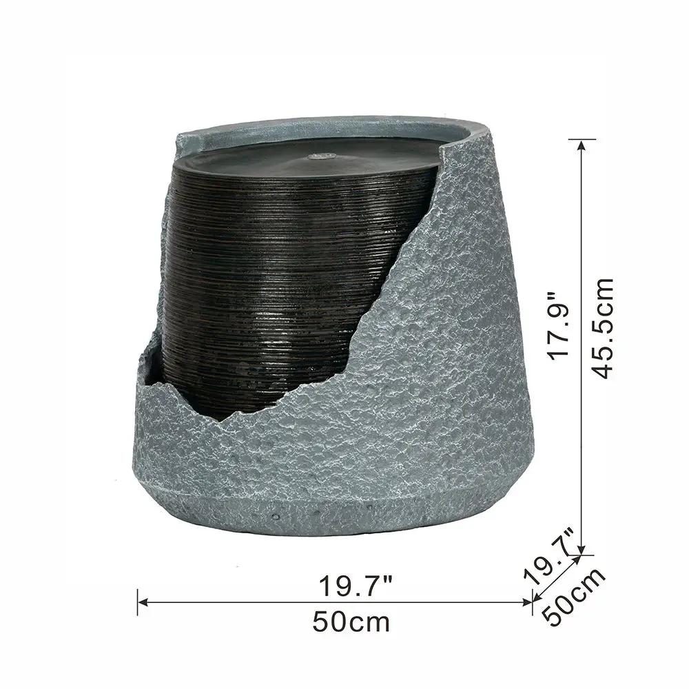 Indoor Outdoor Water Fountain Unique Broken Urn Fountain by HouseOfZazla