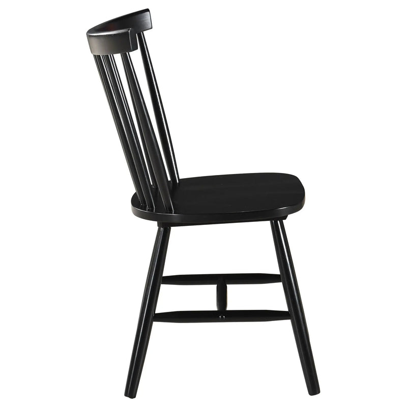 Hayward - Dining Side (Set of 2) - Black by HouseOfZazla