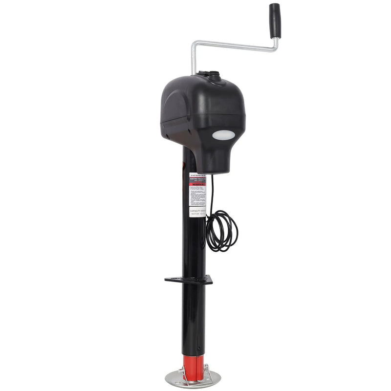 Electric Power Tongue Jack 3500Lbs Capacity with Waterproof Cover by HouseOfZazla
