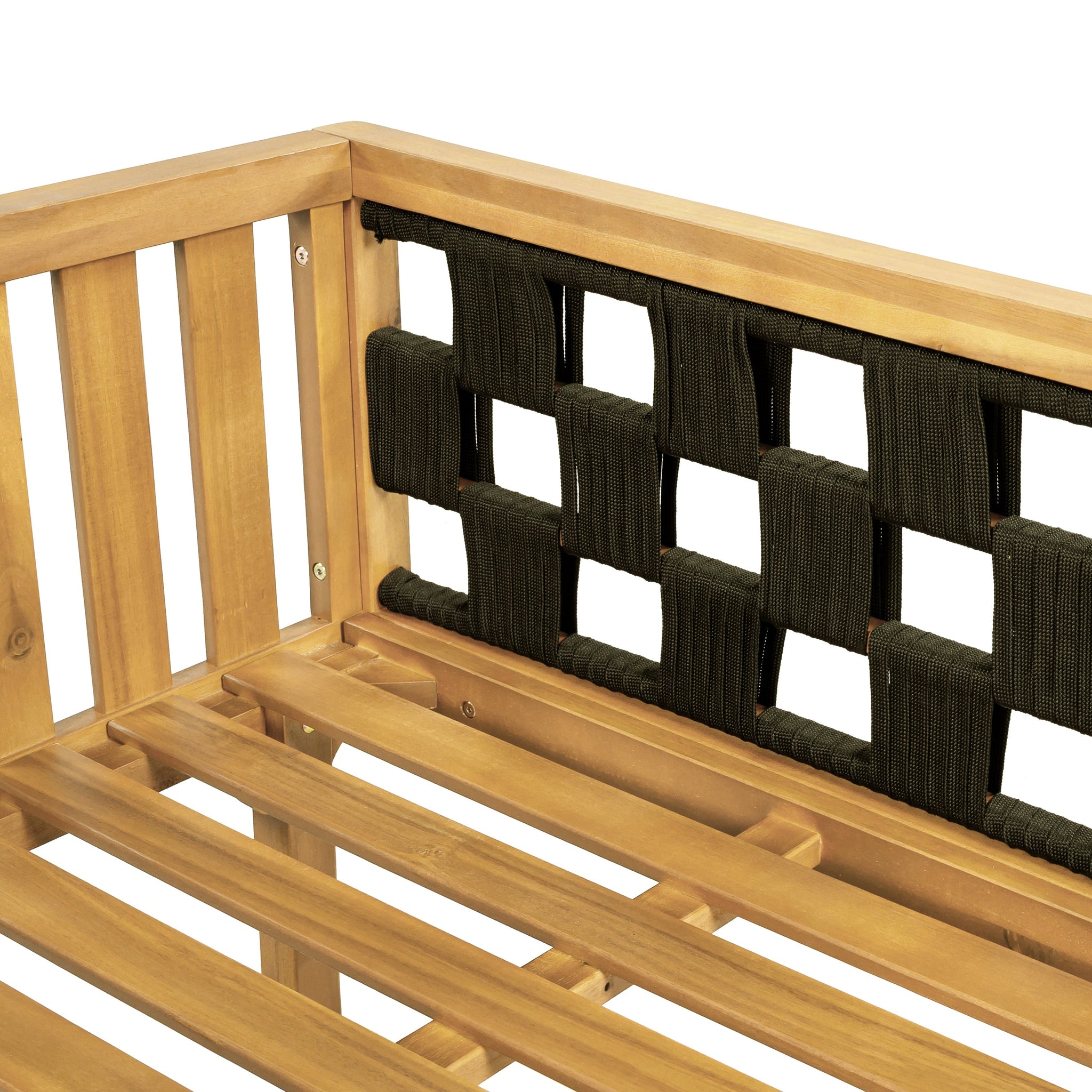 Luxury Acacia Wood Outdoor Daybed Set by HouseOfZazla