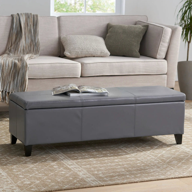 Glouster Contemporary Storage Ottoman by HouseOfZazla