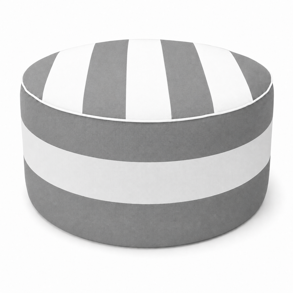 Outdoor Inflatable Ottoman 21"x21"x9" by HouseOfZazla